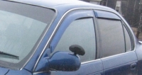 Дефлекторы окон (ветровики) для Toyota Corolla (1991-1998)