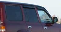 Дефлекторы окон (ветровики) для Toyota Land Cruiser 80 (1990-1998)
