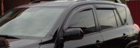 Дефлекторы окон (ветровики) для Toyota RAV4 III удлин. база (2006-2012)