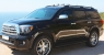 Дефлекторы окон (ветровики) для Toyota Sequoia II (2008-... г.в.)