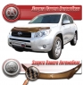 Дефлектор капота на Toyota RAV4 (2006-2008 г.в.) шелкография
