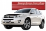 Дефлектор капота на Toyota RAV4 (2009 г.в.)