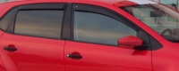 Дефлекторы окон (ветровики) для Volkswagen Polo V (2009-...г.в.) хэтчбек