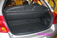 Коврик в багажник для Toyota Yaris II 2005-2011 г.в. хэтчбек