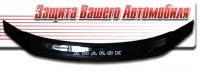 Дефлектор капота (мухобойка) на Volkswagen Amarok 2010-...г.в.