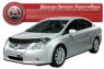 Дефлектор капота (мухобойка) на Toyota Avensis III 2009-...г.в.