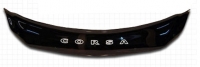 Дефлектор капота (мухобойка) на Opel Corsa D 2006-...г.в.