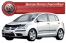 Дефлектор капота (мухобойка) на Volkswagen Golf Plus 2004-...г.в.