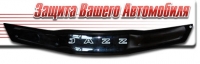 Дефлектор капота (мухобойка) на Honda Jazz II 2008-...г.в.