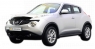 Дефлектор капота (мухобойка) на Nissan Juke 2010-...г.в.