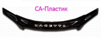 Дефлектор капота (мухобойка) на Chevrolet Lacetti 2003-...г.в. седан / универсал