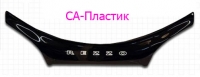 Дефлектор капота (мухобойка) на Chevrolet Rezzo 2005-...г.в / Daewoo Tacuma 2000-...г.в.