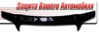 Дефлектор капота (мухобойка) на Toyota Sequoia I  2001-2005 г.в. до рестайлинга
