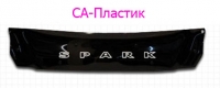 Дефлектор капота (мухобойка) на Chevrolet Spark 2005-2008 г.в.