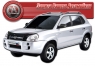 Дефлектор капота (мухобойка) на Hyundai Tucson 2004-2008 г.в.