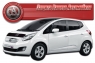 Дефлектор капота (мухобойка) на Kia Venga 2009-...г.в.