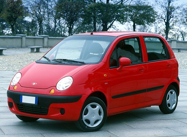 Daewoo Matiz вид спереди