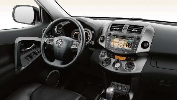 Toyota RAV4 изнутри Toyota RAV4 вид изнутри